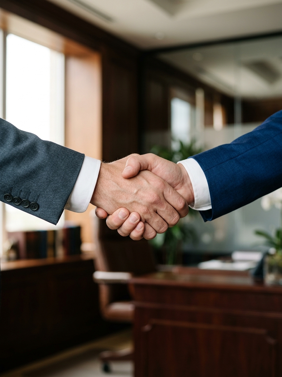 Attorneys Handshake - Structured Settlement