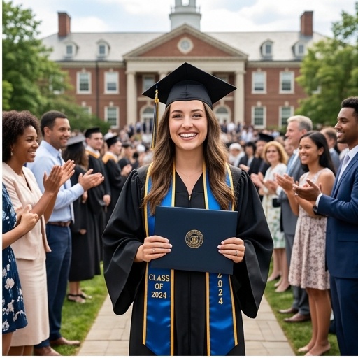 College graduation celebration